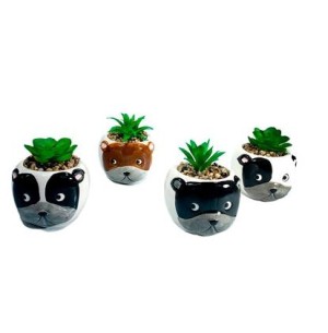 MINI PLANTA VASO PORCELANA 8X7CM