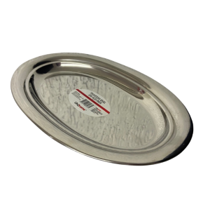 TRAVESSA INOX OVAL 25X16CM