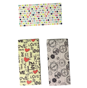 CAIXA PRESENTE 25X12X7CM KRAFT ESTAMPADA