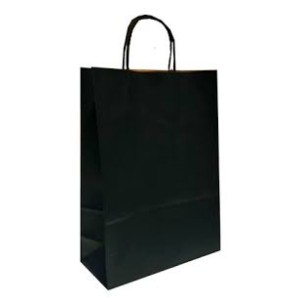 SACOLA KRAFT 18X10X27CM 10UN PT