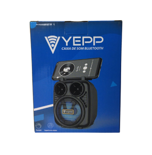 CAIXA BLUETOOTH USB RÁDIO 11X15CM SUPORTE CELULAR