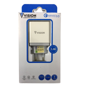 CARREGADOR3 USB QUALCOMM 3.0 /TIPO-C 3.4A