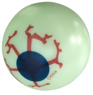 HALLOWEEN OLHOS PLÁST.6UN