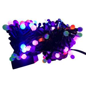 PISCA CEREJINHA 8 FUNÇÕES 100 LEDS COR