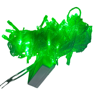 PISCA LED FIO TRANSPARENTE 8 FUNÇOES 100L VERDE