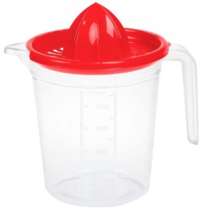 JARRA PLÁSTICA 1,2 LITROS C/ ESPREMEDOR REDONDA
