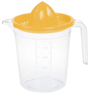 JARRA PLÁSTICA 1,2 LITROS C/ ESPREMEDOR REDONDA