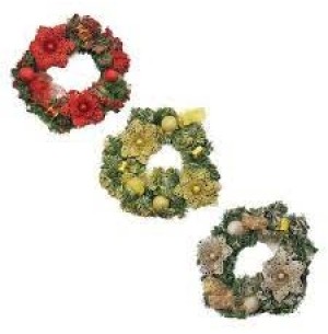 GUIRLANDA 26CM DECORADA