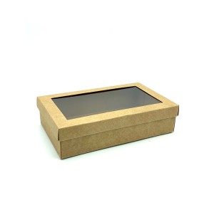 CAIXA PRESENTE 20X12X5CM C/ VISOR