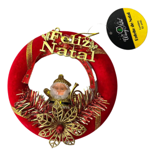 GUIRLANDA 14CM PAPAI NOEL