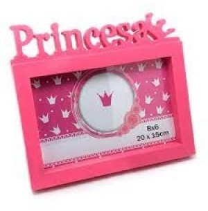PORTA FOTO PLÁST.10X15CM PRINCESA