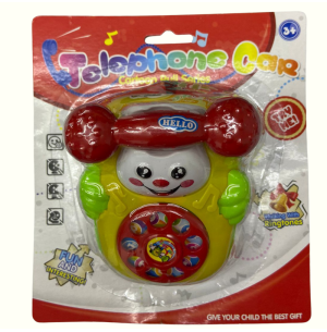 TELEFONE À CORDA CARRINHO 12CM