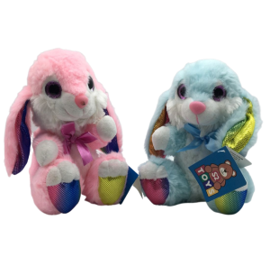 PELÚCIA COELHO SENTADO 19CM