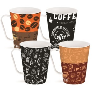 CANECA PLÁSTICA 430ML CAFÉ