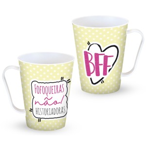 CANECA PLÁSTICA 430ML AMIGA