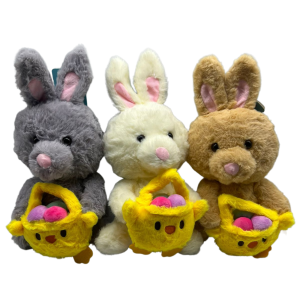 PELÚCIA COELHO 22CM C/ CEST0