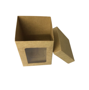 CAIXA PRES.KRAFT 11X11X15CM P/ CANECA VISOR