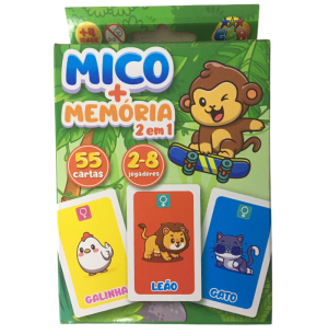 JOGO DA MEMÓRIA MICO 55 CARTAS