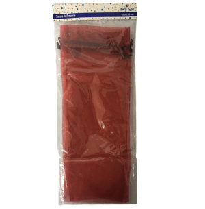 SACO PRES.GARRAFA 13X33CM ORGANZA 2UN