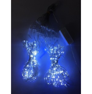 PISCA CORTINA 320 LEDS 8 FUNÇÕES BRANCO