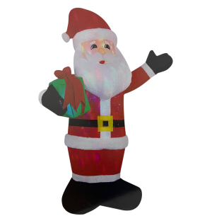 INFLÁVEL PAPAI NOEL 231X127X366CM