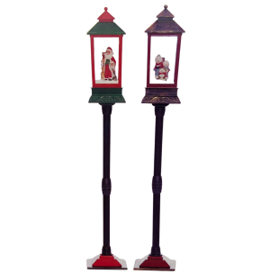 PISCA LED POSTE MUSICAL 1,25M VM PAPAI NOEL