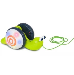 BRINQUEDO CARACOL MOV.SOM LUZ 26CM