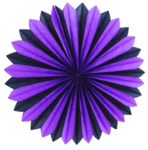 HALLOWEEN LEQUE FLOR PAPEL 50CM