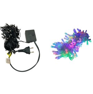 PISCA LED FIO VERDE 8 FUNÇÕES 100L COR 9 METROS