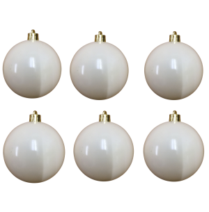 BOLA CX 6CM 6UN PÉROLA