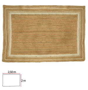 TAPETE JUTA 2X2,5M