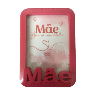 PORTA FOTO PLÁST.10X15CM MÃE