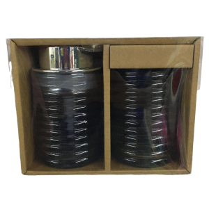 KIT BANHEIRO VIDRO 2PÇS