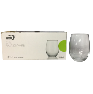 COPO VIDRO 530ML 6UN