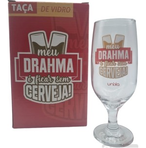 TAÇA VIDRO 300ML DRAHMA