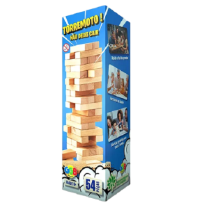 TORREMOTO PEDAGÓGICO MADEIRA 54PÇS