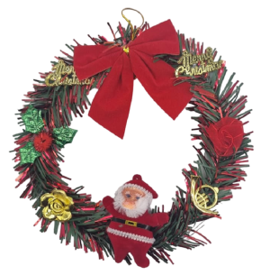 GUIRLANDA 17CM DECORADA