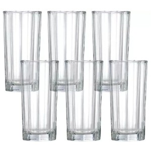 COPO VIDRO 225ML 6UN