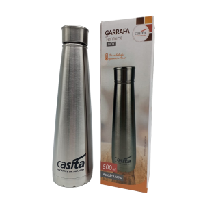 GARRAFA TÉRMICA INOX 500ML