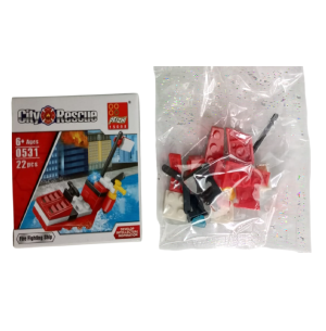 BLOCO MONTAR 22PÇS RESCATE