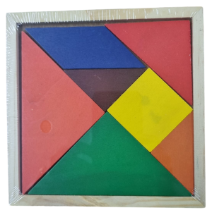 PEDAGÓGICO QUEBRA CABEÇA MDF 8PÇS MOSAICO