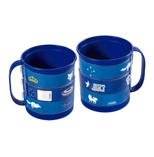 CANECA PLÁST.360ML CRUZEIRO KIDS