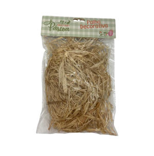 PÁSCOA ENFEITE PALHA DEC.15G