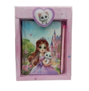 DIÁRIO CHAVE 11X15CM C/CANETA CX