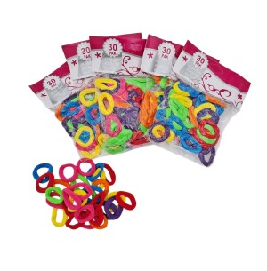 RABICÓ CABELO MEIA MINI 30UN COR