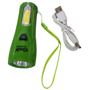 LANTERNA RECARREGÁVEL 1 LED 11CM