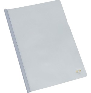 PASTA PP CANALETA A4 CRISTAL 10UN