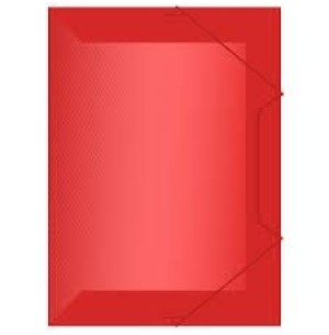 PASTA PP OFÍCIO VERMELHO 10UN