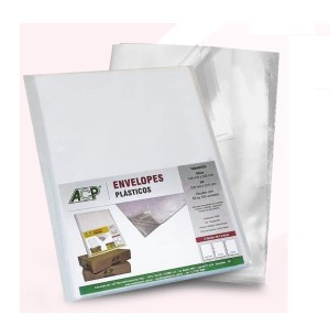 ENVELOPE PLAST.4F 100UN OFÍCIO MÉDIO