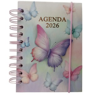 AGENDA ESP.2026 11X15CM FLOR